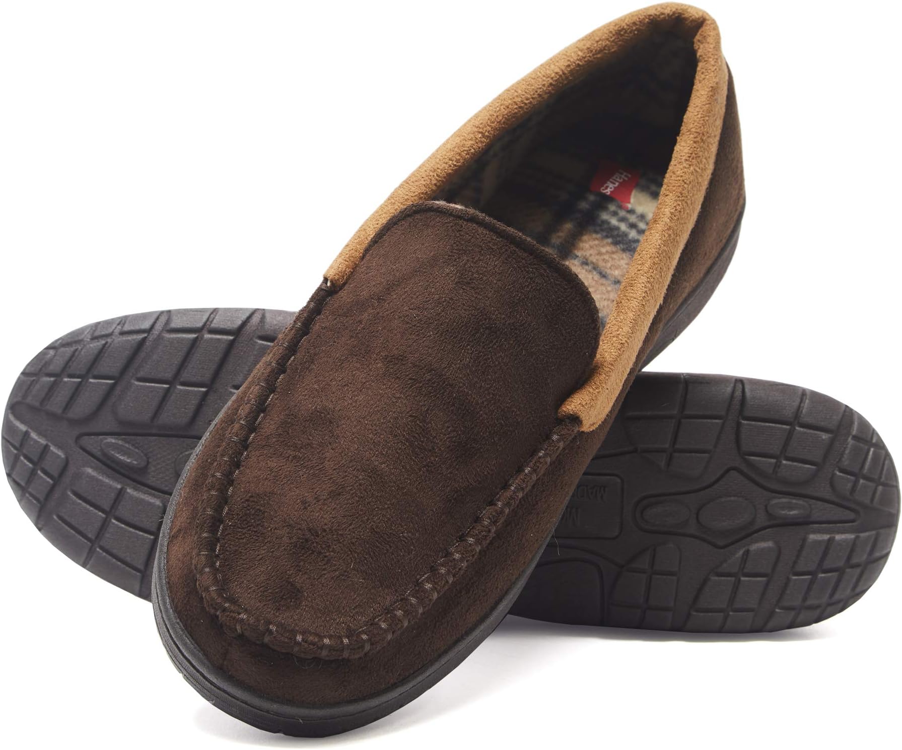Men's Textured Moccasin