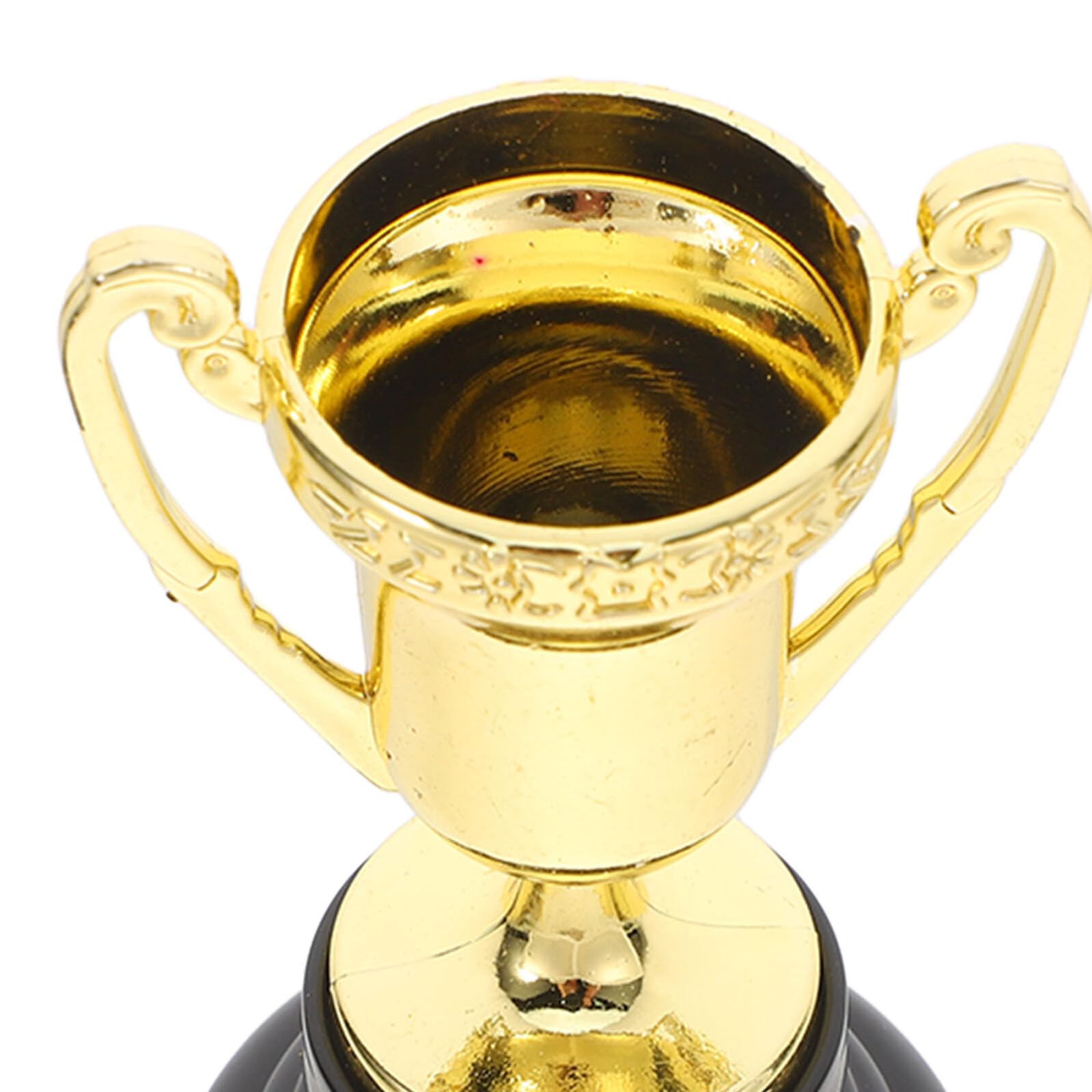 Alasum Plastik Belohnungspreis Trophäe 30 Stück aus Kunststoff, Gold | Kreatives Trophäenmodell, Elegant für Klassenzimmer und Party, Wear Resistant Oberfläche für Lange Aufbewahrung