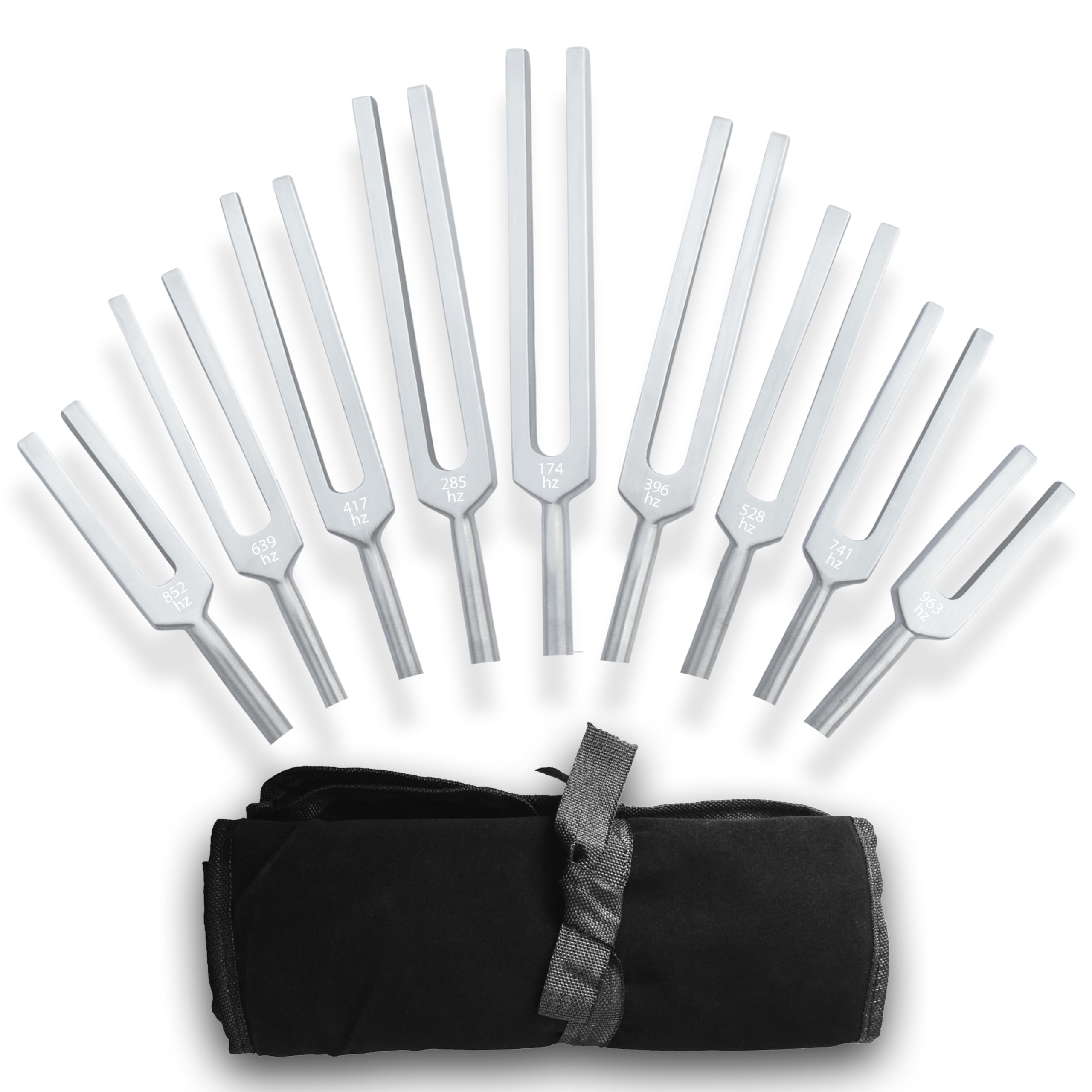 Amazon.com: ABECIOUS Solfeggio Tuning Forks for Healing Set of 11