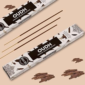 Trumiri Incense Sticks - Total 40 Oud Insence-Sticks - Dual Pack of 20 Insenses - Insents - Incents - Inscense - Incence - Incienso - All Natural Incense Sticks