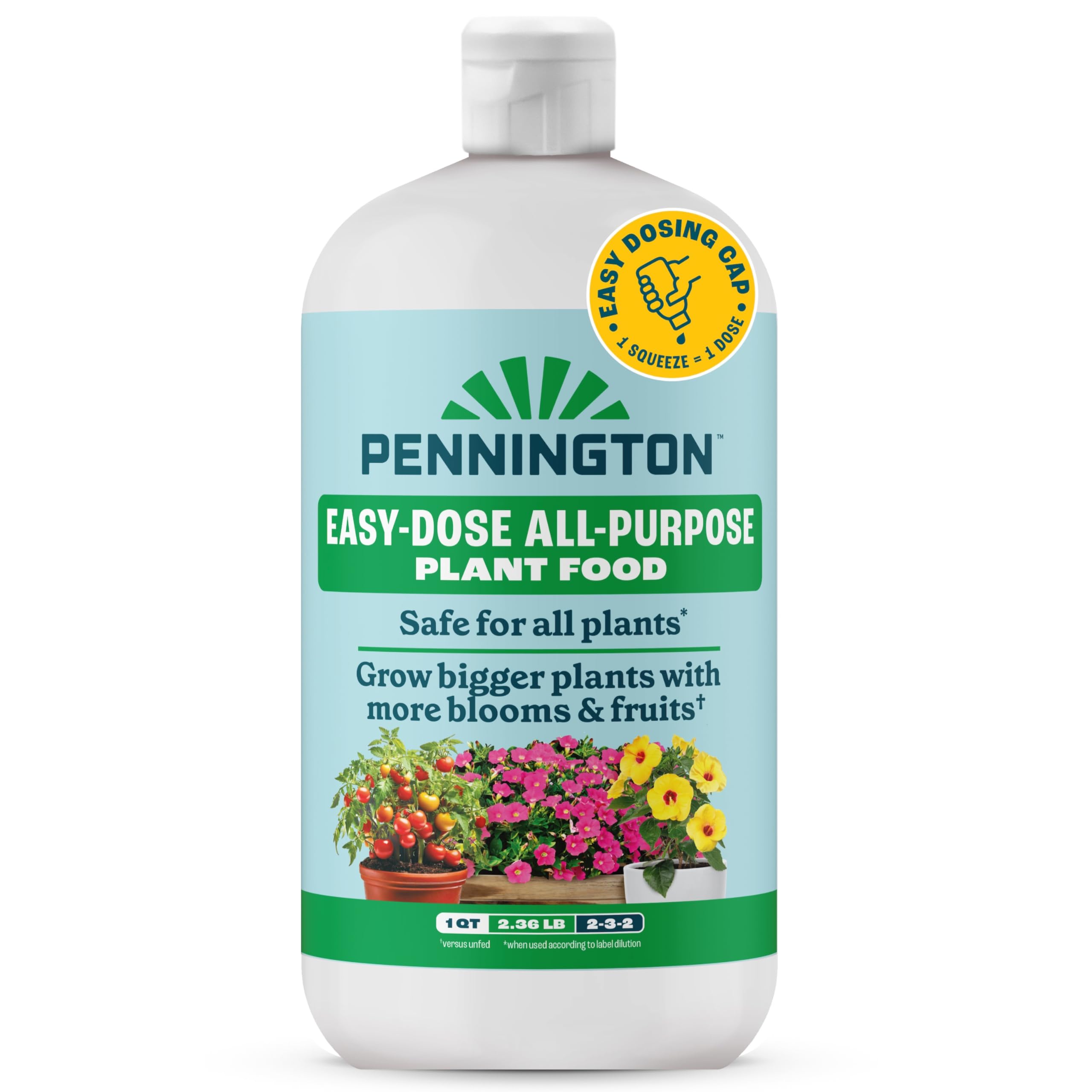 Pennington Easy-Dose AP Indoor Plant Food 2-3-2 Fertilizer 32oz