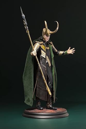 Miniatura 3 de Kotobukiya Marvel Avengers Movie estatua de Loki ArtFX, multicolor