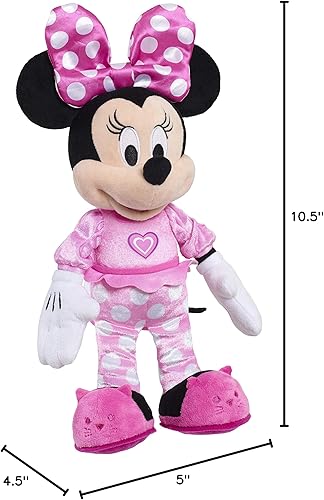 Miniatura 5 de Minnie Mouse Ayudantes Felices - Peluche Cantando, Juguetes Oficialmente Licenciados para Niños de 3 Años en Adelante de Just Play