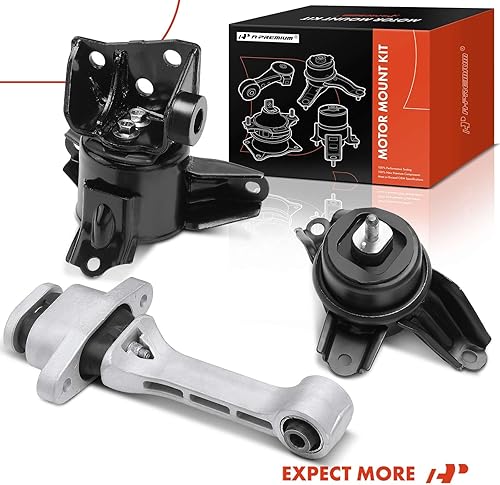 Miniatura 9 de A-Premium Juego de montaje de motor y transmisión de 3 piezas compatible con Kia Sportage 2011-2013 y Hyundai Tucson 2010-2013, 2.0L 2.4L
