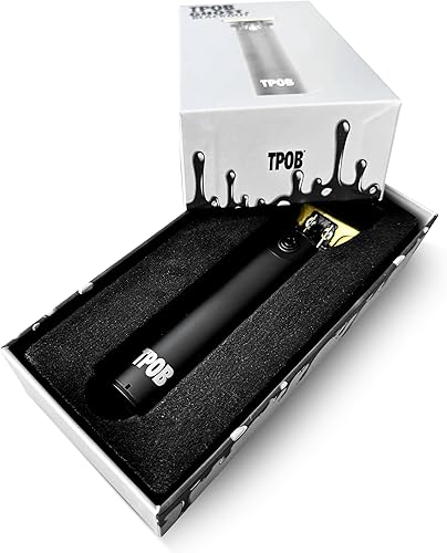 Miniatura 3 de TPOB Ghost X - Cortadora de pelo para hombres, recortadora de pelo profesional sin huecos, recortadora de hoja en T inalámbrica, recargable,