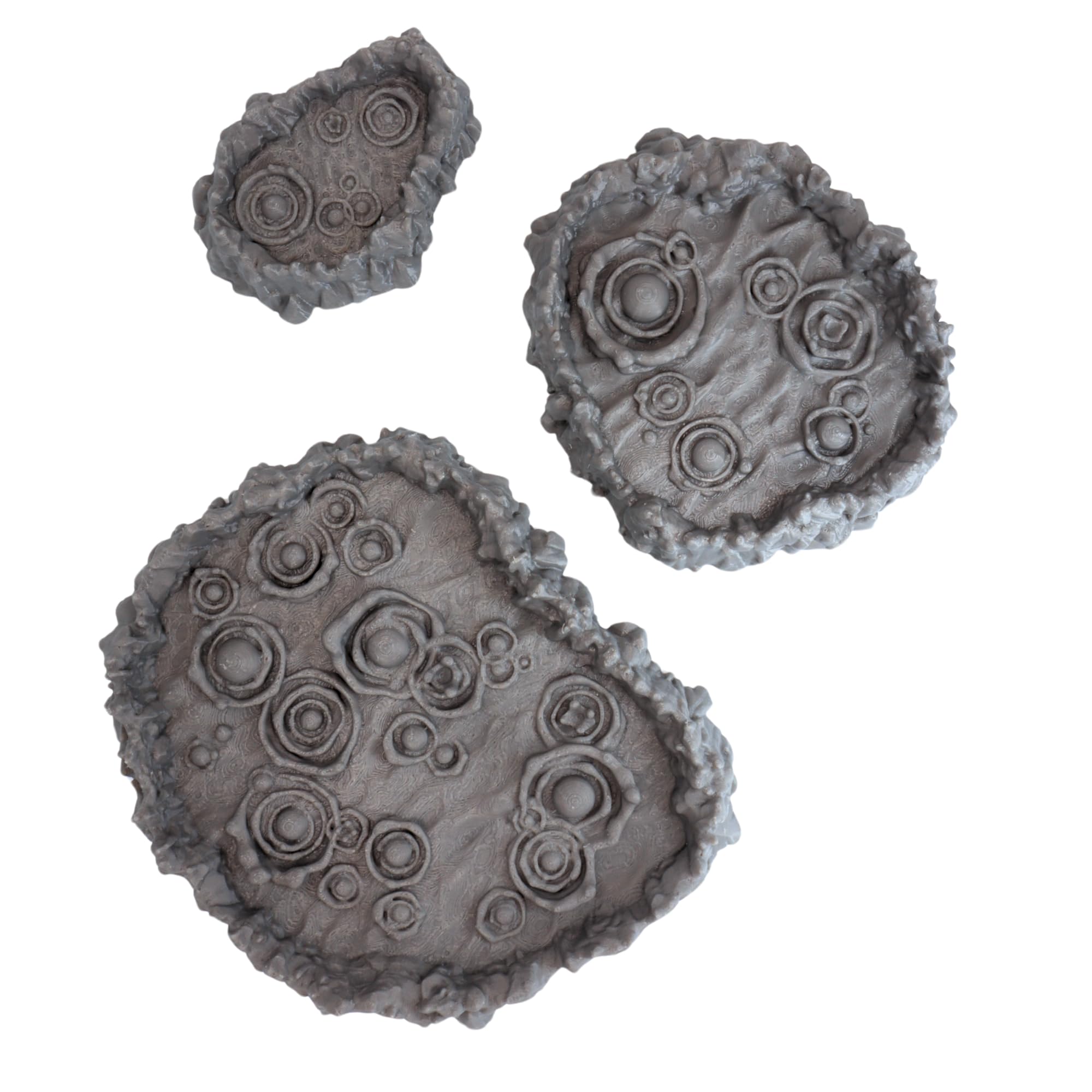 28mm, 32mm Scale Bubbling Pits Wargaming Terrain, Sci-Fi & Fantasy Scatter Set - Image 2