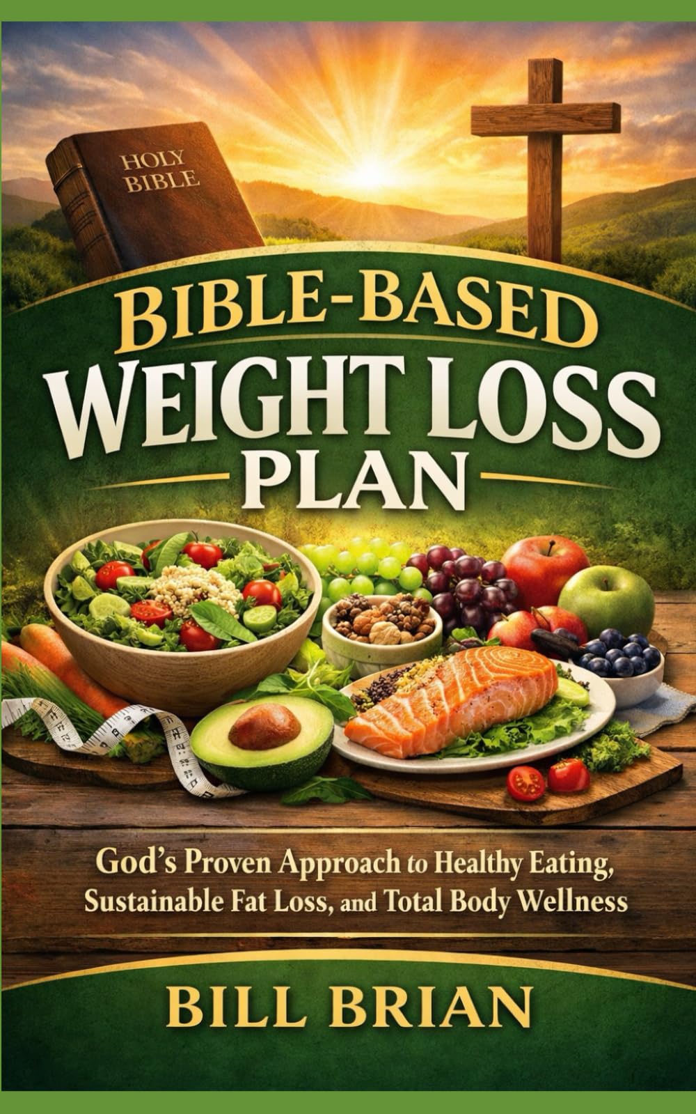 Bible-Based Weight Loss Plan: God’s Proven Approach to Healthy Eating, Sustainable Fat Loss, and Total Body Wellness