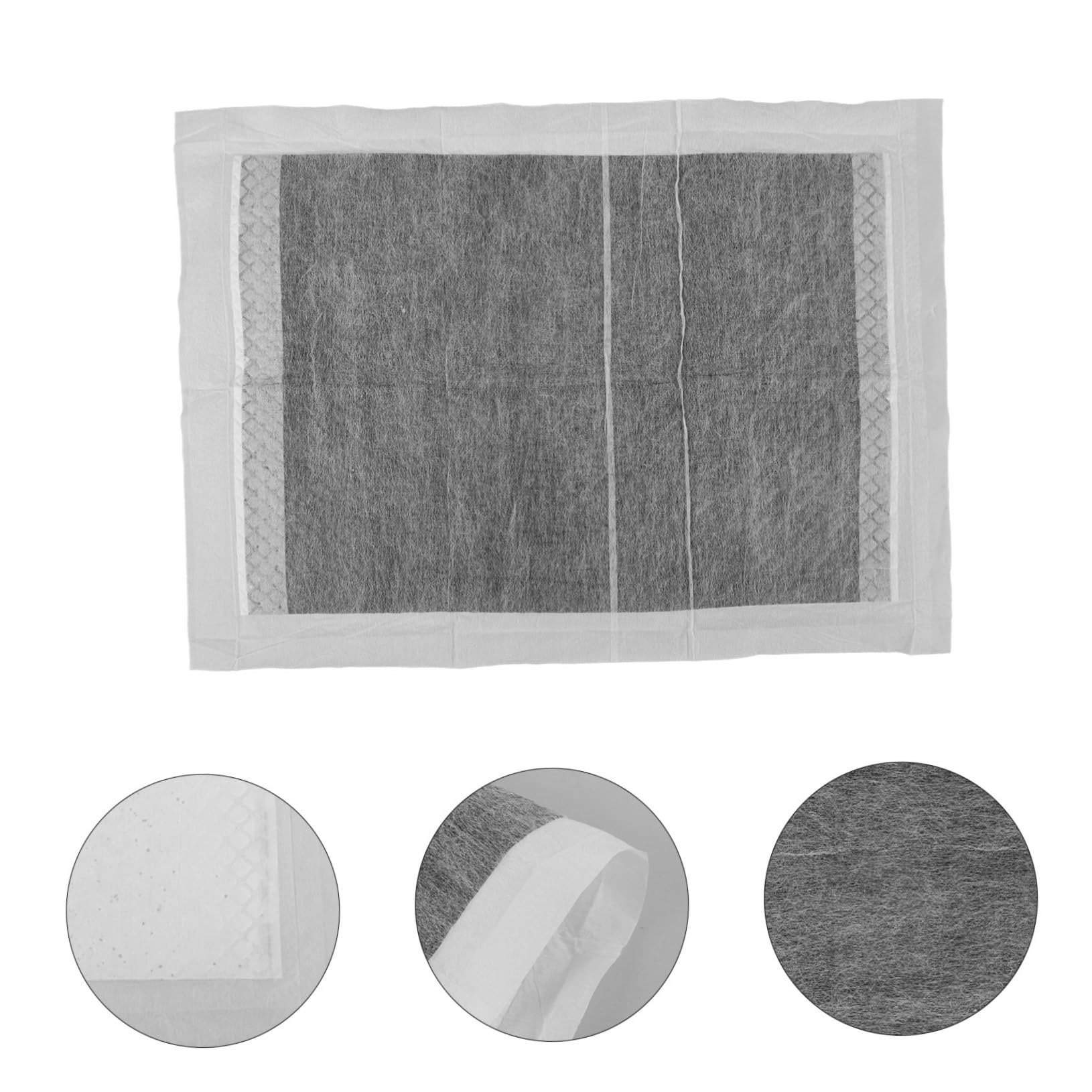 ifundom Almohadillas Desechables para Orina de Mascotas Carbón de Bambú, Absorbentes y Transpirables, Tamaño 33x45 Cm, para Entrenamiento y Control Higiénico de Perros, Gatos y Mascotas Pequeñas