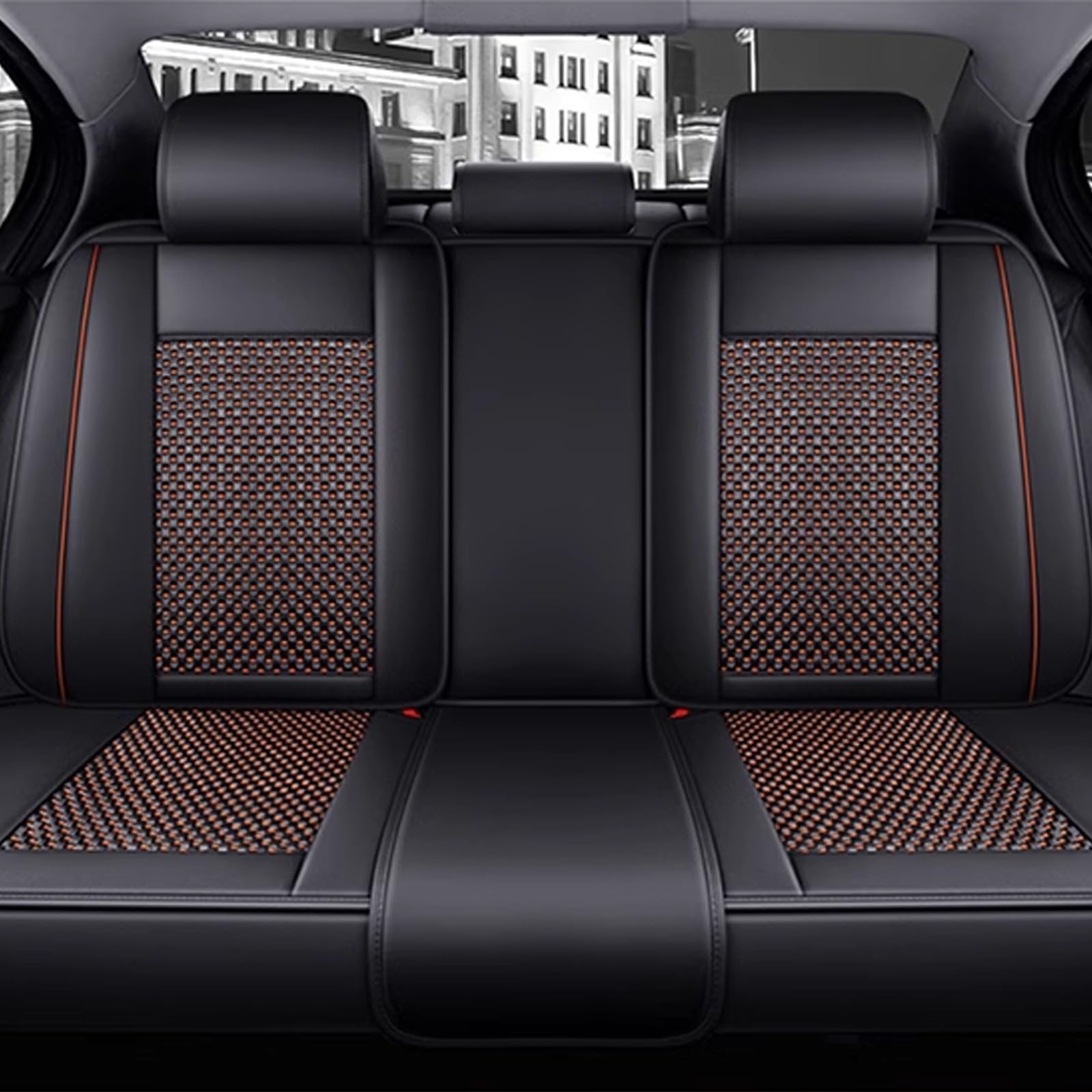 Housse Accoudoir Pour Mazda MX-5 ND 2015-2023 - Cuir PU Noir - Protection Console