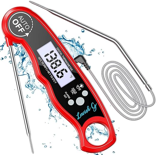 Review Lavish G Digital Instant Read Meat Thermometer Waterproof Food