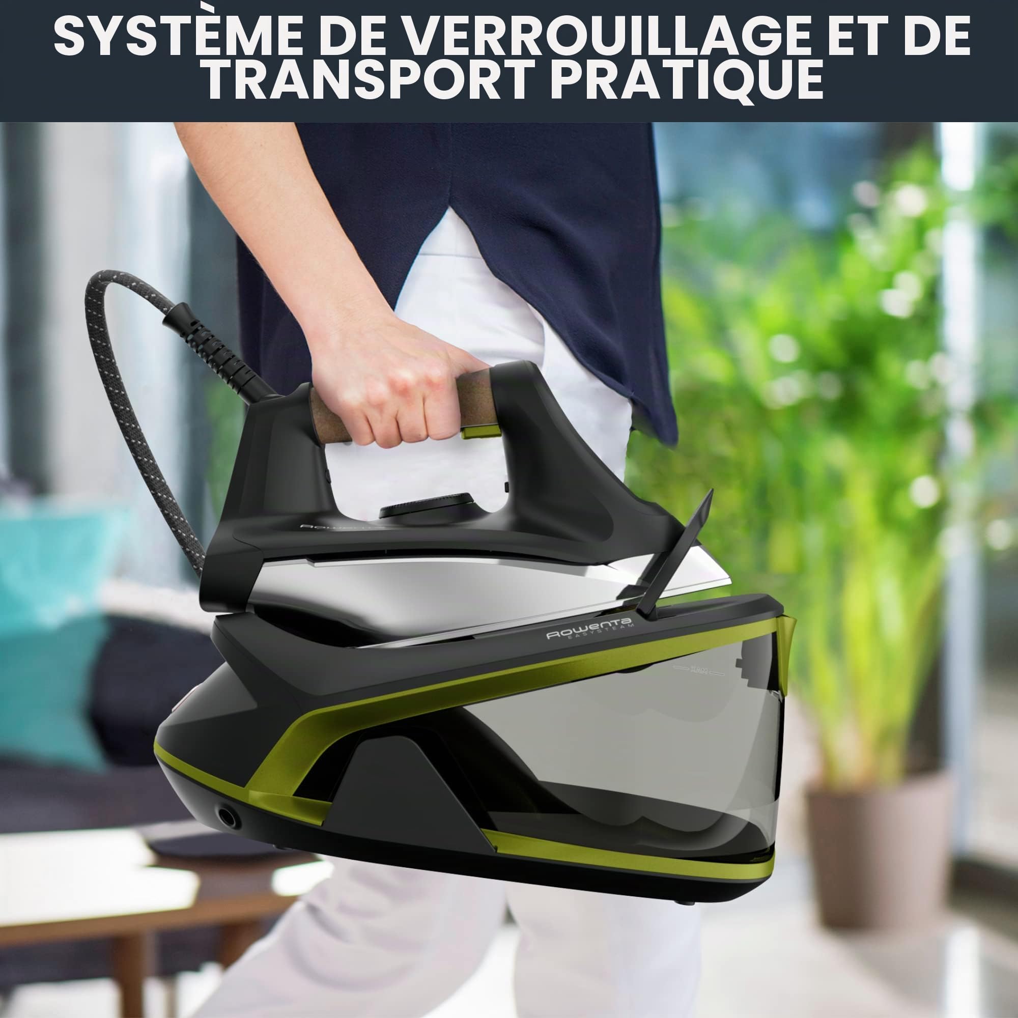Rowenta VR7360 Station de repassage vapeur facile 2400 W 110 V Style moderne 3,13 kg Entretien textile