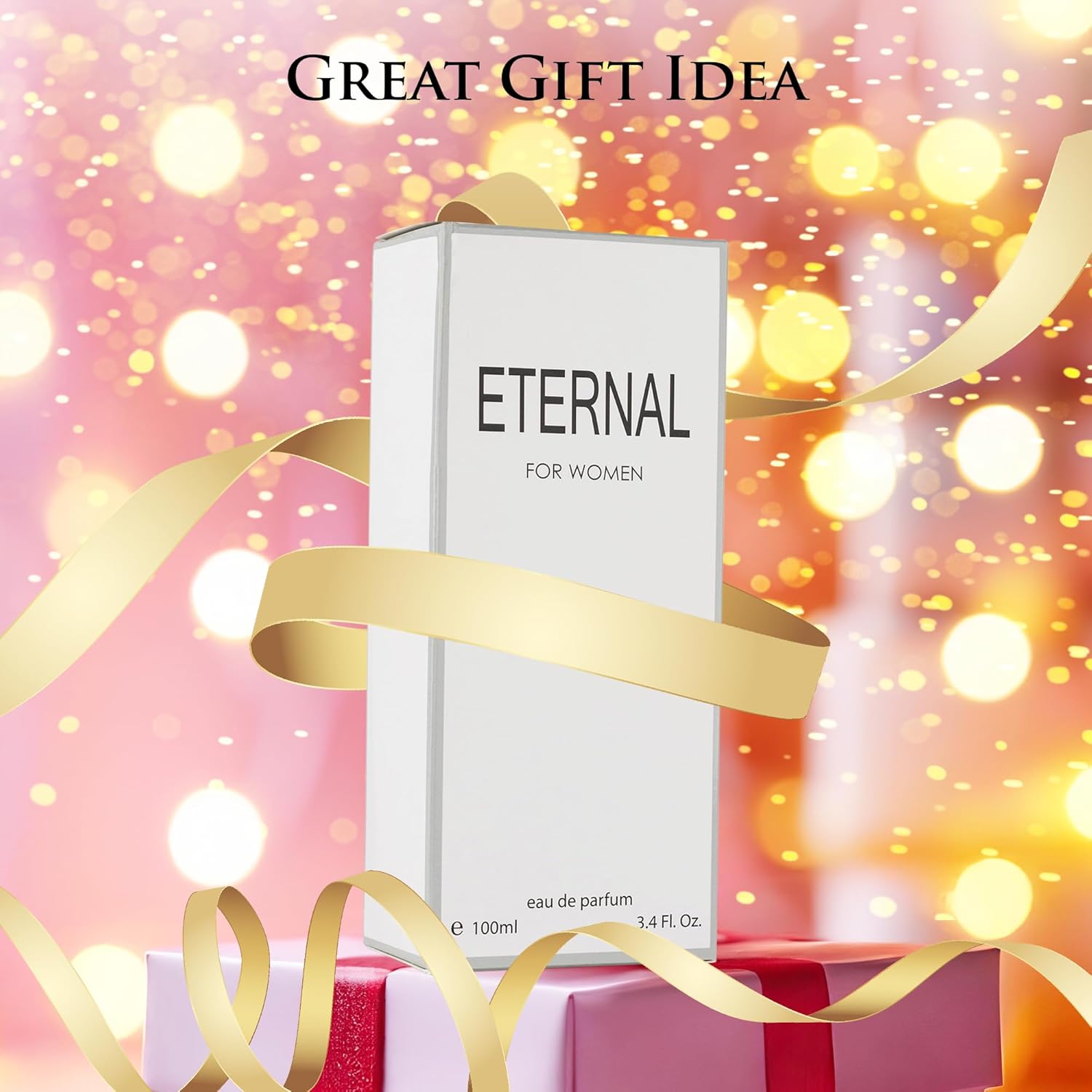 Eternal for Women - 3.4 Fluid Ounce Eau De Parfum Spray Refreshing Mix of Citrus Floral & Musk Fragrances Smell Fresh All Day Long Lovely Gift Occasions, Parfume for Women 100ml Bottle - Image 7