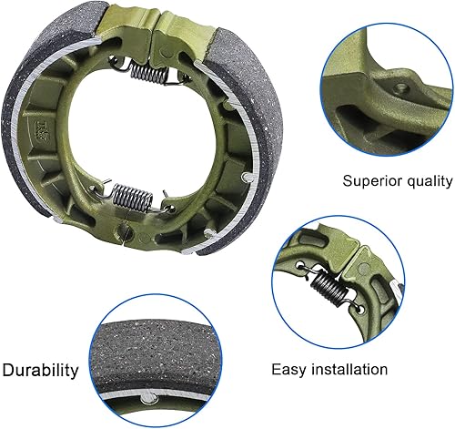 Miniatura 3 de BT200X CT200U 4.134 in Rnigs Almohadillas de freno de tambor para 6.5hp 196cc Baja MB165 MB200 Coleman BT200X CT200U CT200U-EX Massimo Motorsports