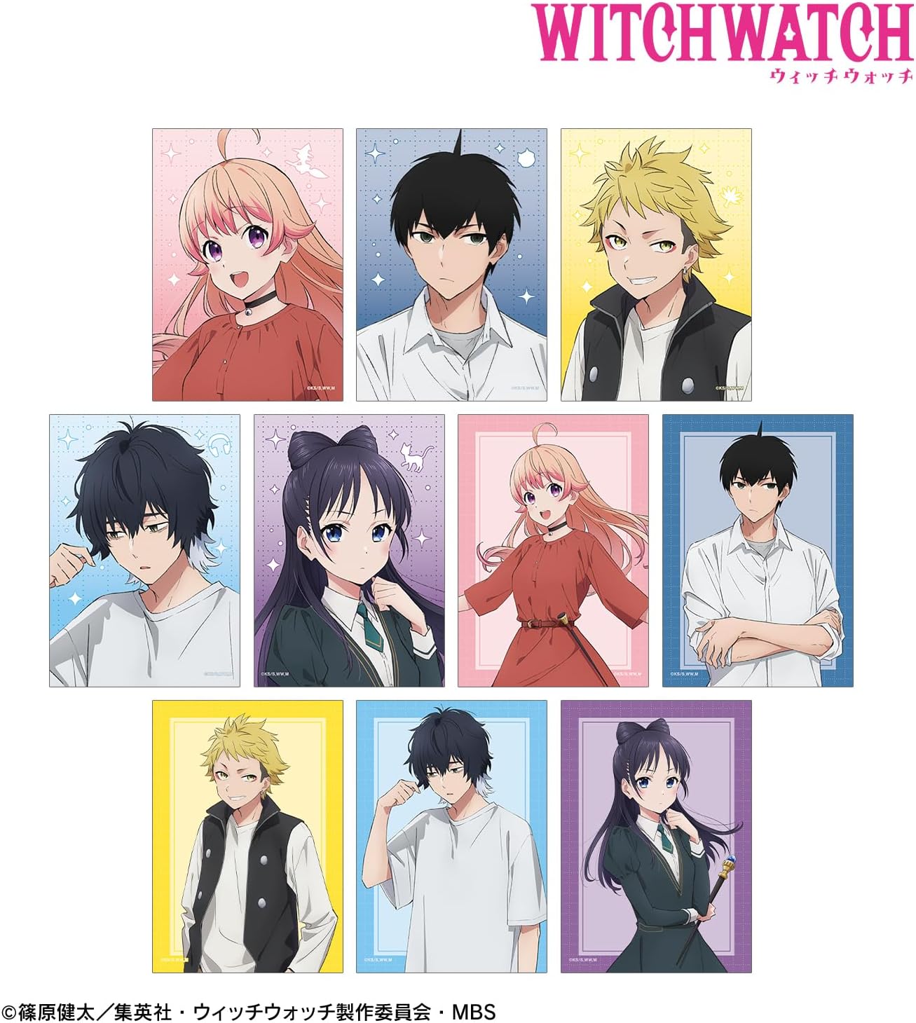 TV Anime Witchwatch Trading Bromide Box of 10