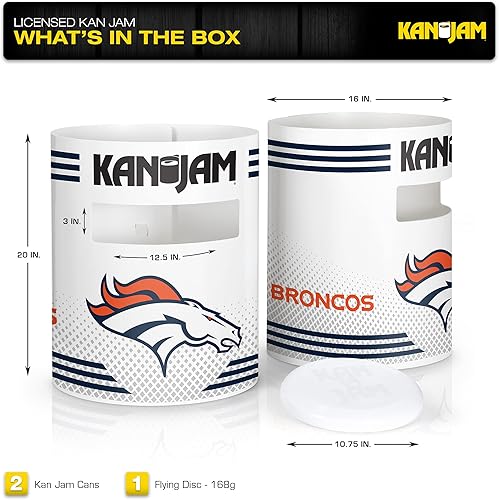 Miniatura 2 de Kan Jam Juego de lanzamiento de discos de impresión directa de la NFL