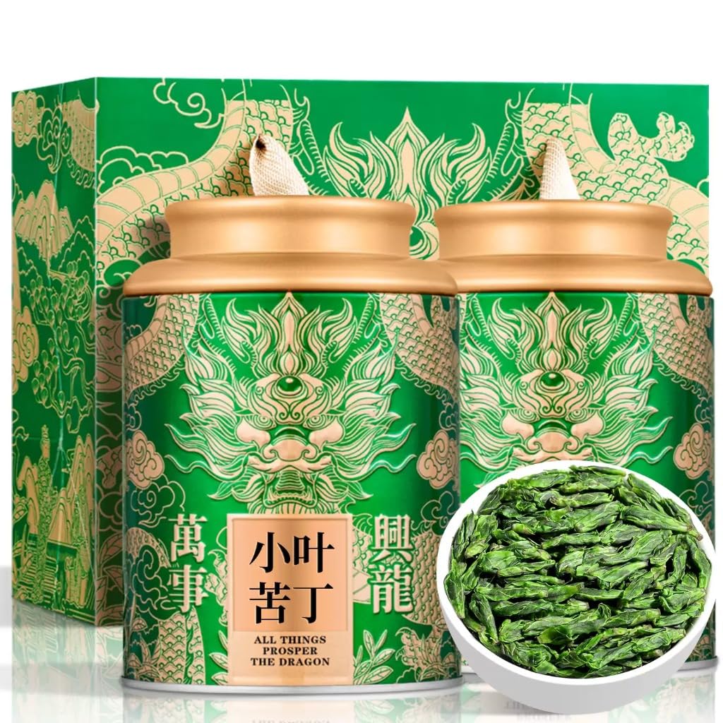 Premium Kuding-Herbata | Delikatne Pąki Wczesnego Zbioru | Chińska Zielona Herbata | Bez Dodatków | Herbata Wellness 250g / 8,82oz