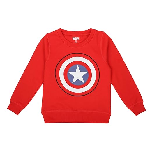 Red Color Boys Sweatshirt