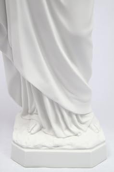 Vittoria Collection 25 Immaculate Heart of Mary Italian Catholic Religious Statue Sculpture Made in Italy Indoor Outdoor Garden