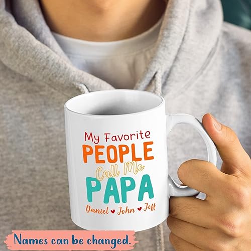 Miniatura 33 de Taza con texto en inglés "Best Papa Ever", tazas personalizadas para papá, tazas con foto personalizadas, regalos de hijo, hija, niños, taza de Taza