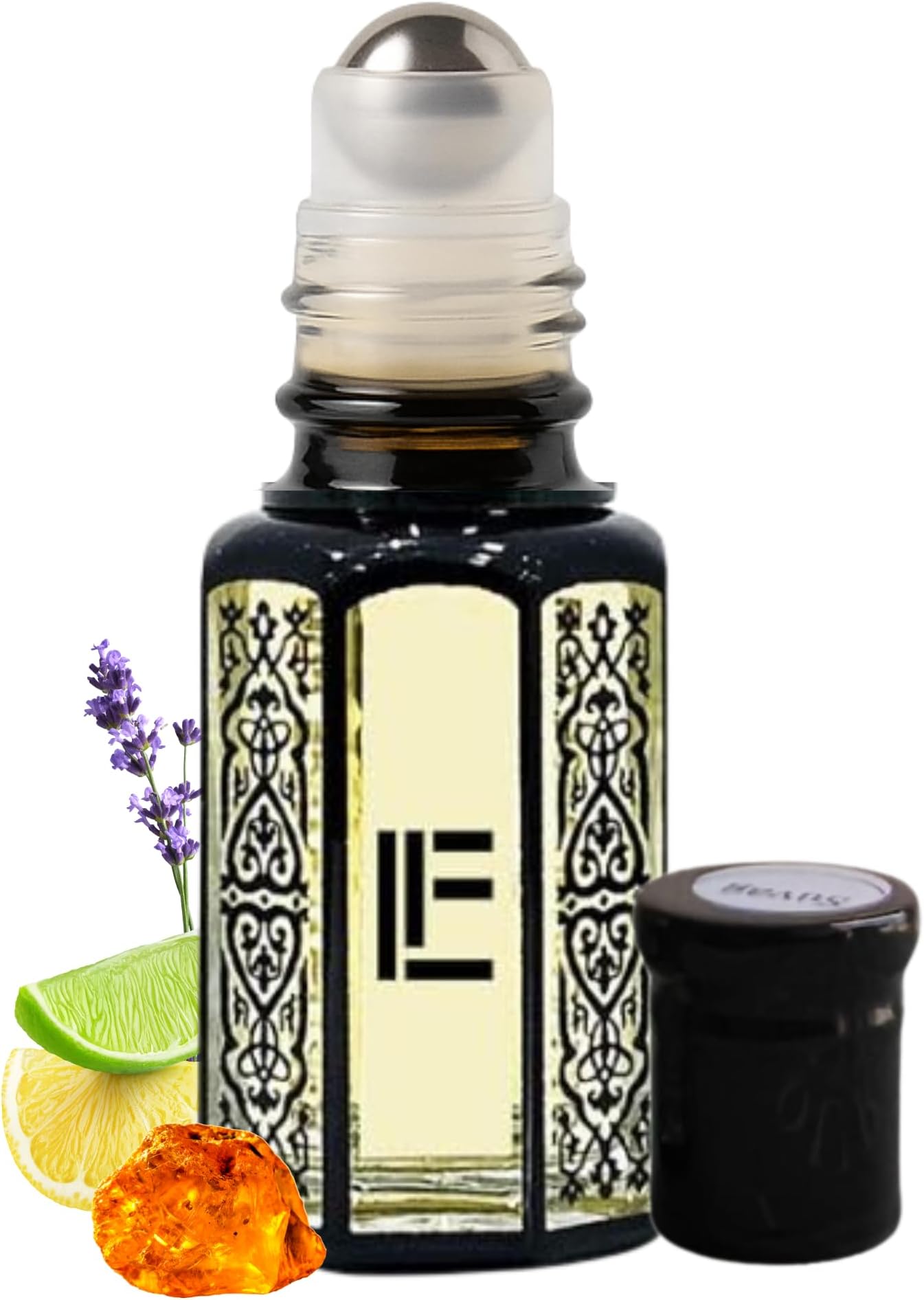 Roll On Perfume Oil 6ml Suvag – Sweet Fruity Aromatic Body Oil Alcohol-Free Travel Size, Long Lasting Inspired Fragrance for Men & Women