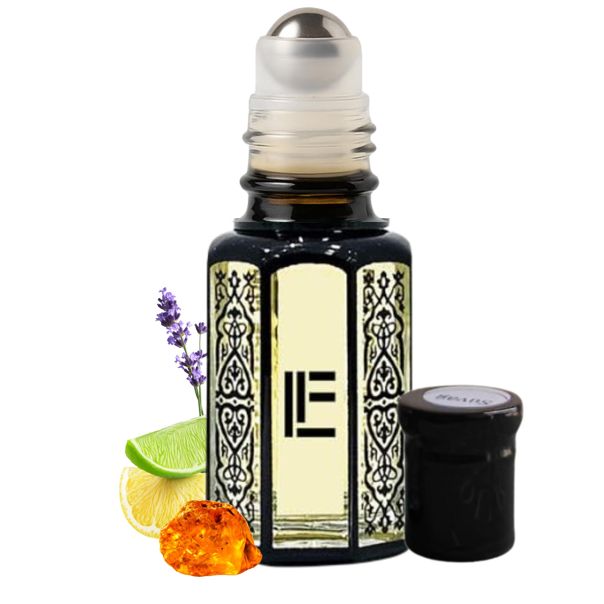 Roll On Perfume Oil 6ml Suvag – Sweet Fruity Aromatic Body Oil Alcohol-Free Travel Size, Long Lasting Inspired Fragrance for Men & Women