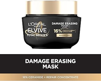 L'Oreal Paris Elvive Total Repair 5 Damage-Erasing Balm with Almond and Protein, 8.5 Ounce