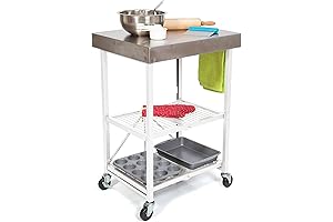 Origami Foldable Kitchen Cart: The Culinary Stylist's Secret