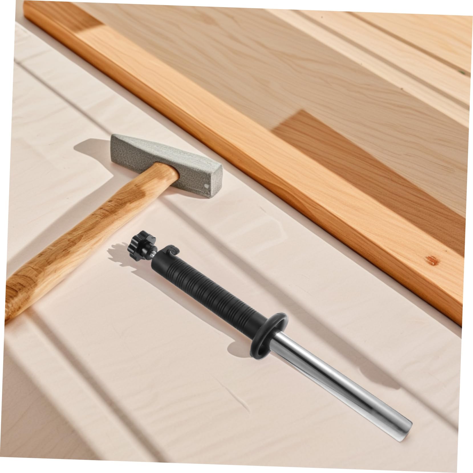 ABOOFAN Outil de Ramassage Magnétique Télescopique Noir pour Objets Métalliques et Vis, Matériau Magnétique et Plastique, pour Inspection et Travaux Mécaniques