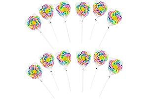 Oriental Trading Flower Shaped Swirl Lollipops