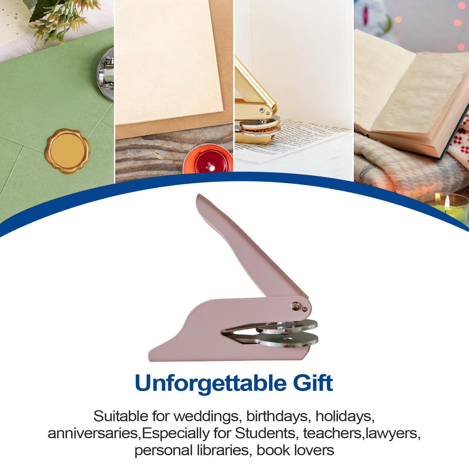 Impronta Libri Imballatrice per Quaderni | Manuale Elegante per Inviti Matrimonio Buste Carta Impressa Per Donne Insegnanti