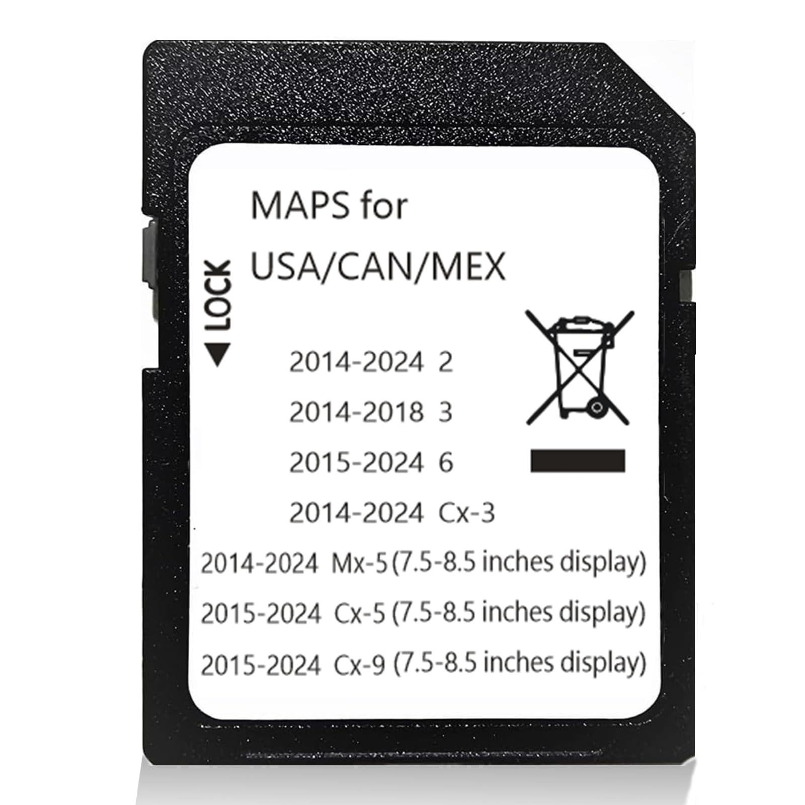 Amazon.com: Latest Version Navigation SD Card for 2014-2024 Mazda