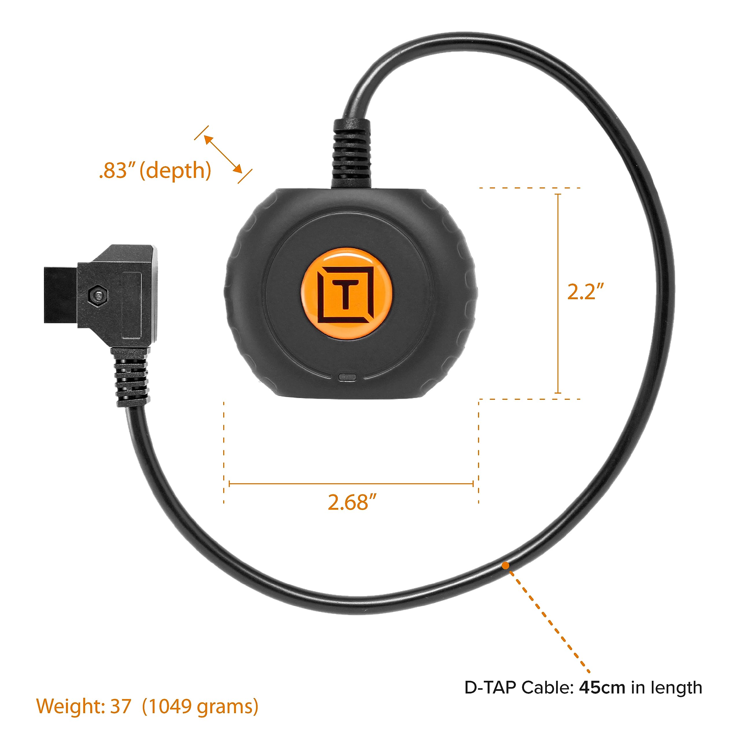 Tether Tools オンサイト D-Tap to USB-C PD 90W