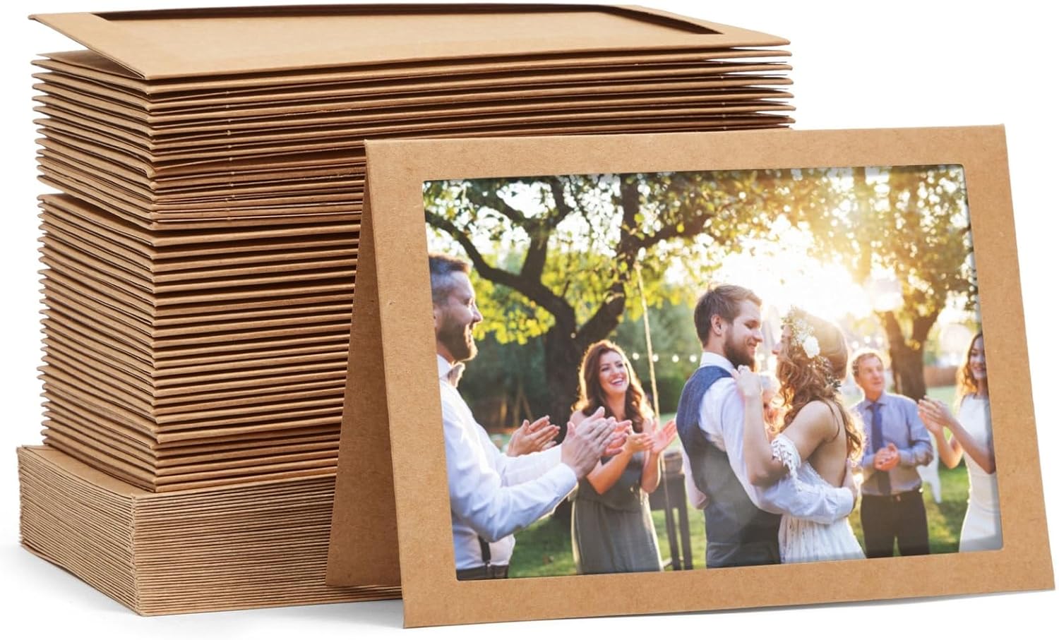 Best Kraft Picture Frame Note Cards for 4x6 Photo Inserts