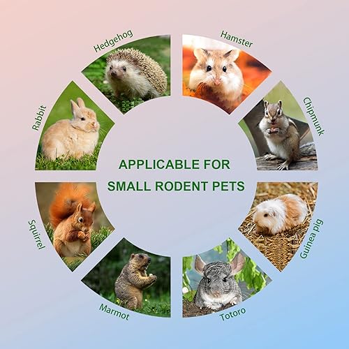 Miniatura 7 de JOYTZRE Juguetes masticables para conejos 15 unidades juguetes de conejito de indias juguetes para masticar animales pequeños para conejo conejo