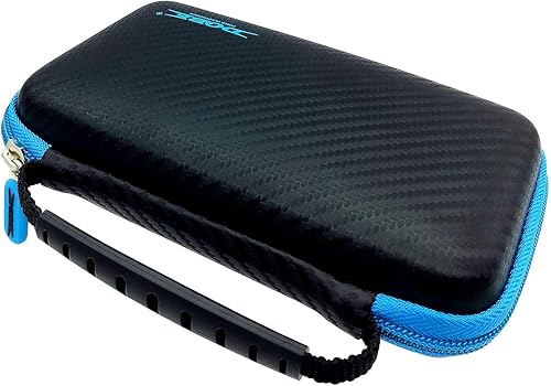 Miniatura 4 de Funda 3 en 1 para Nintendo 2DS XLNew 2DS XL, funda de transporte compatible con Nintendo 2DS XL con lápiz capacitivo, 2 protectores de pantalla y 8