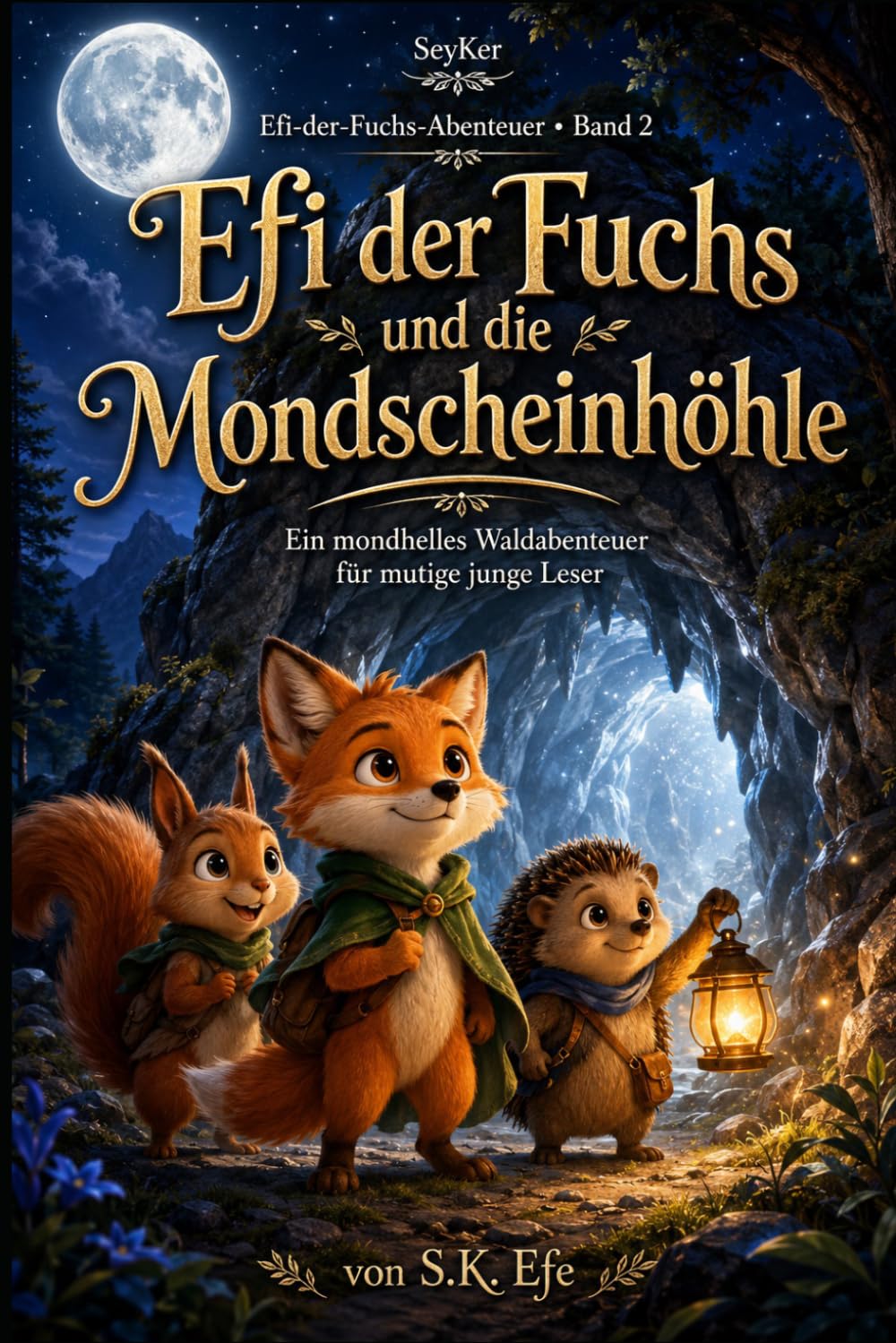 Efi der Fuchs und die Mondscheinhöhle: Ein mondhelles Waldabenteuer für mutige junge Leser (Efi der Fuchs Abenteuer)