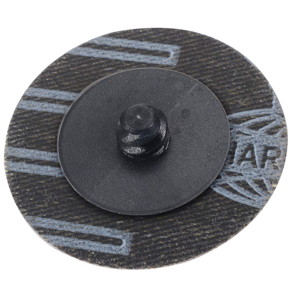 Mobili in metallo macinazione e lucidatura 25PCS 180 Grit 2 pollici Rotolo Blocco disco abrasivo superficiale carta vetrata abrasivi pastiglie for attrezzo rotativo
