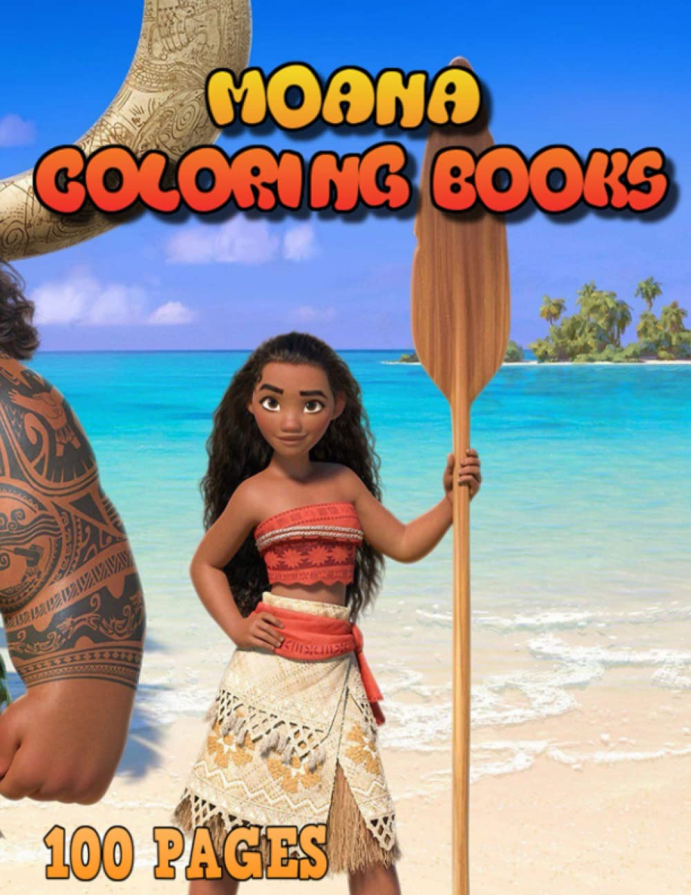 Buy Moanà Coloring Book 100+ Pages, Superior Edition, Amazing Coloring