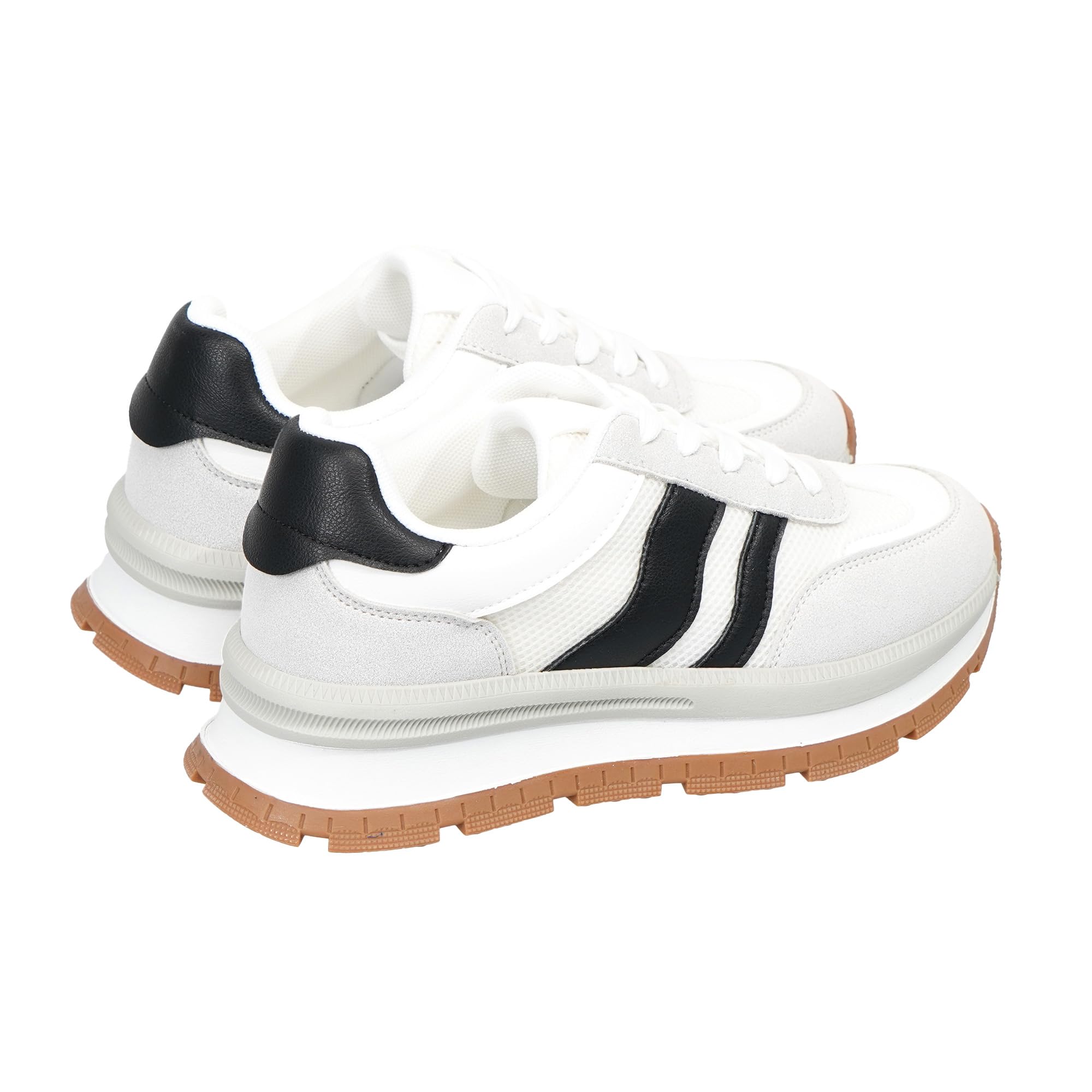 JOMIX Sneakers Donna Casual Scarpe Ginnastica Leggere Comode Platform per Passeggiate
