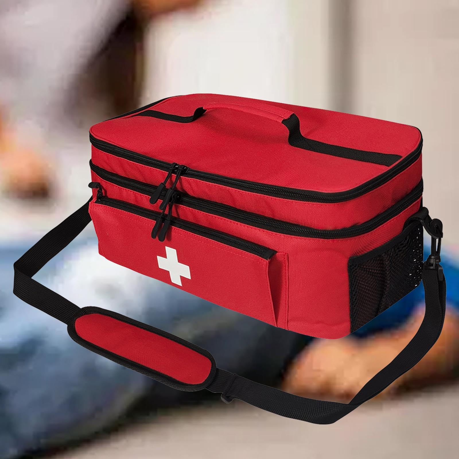 Generic Borsa di Soccorso, Astuccio Portaoggetti, Organizer di Emergenza per Escursionismo, Viaggi E Casa