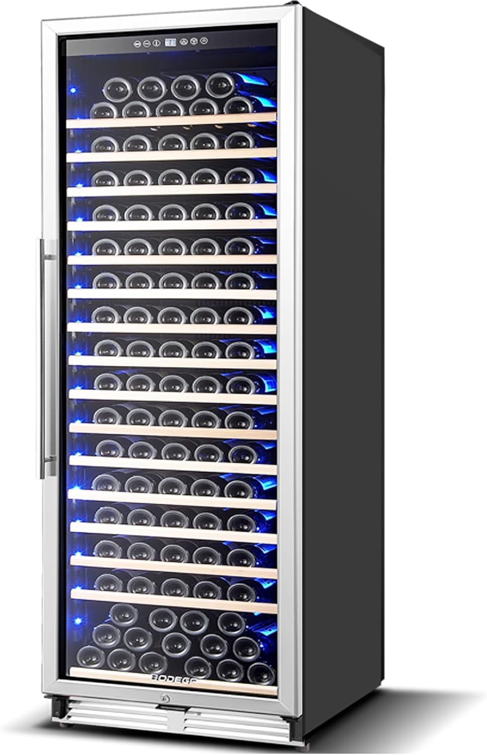 BODEGA 24 Inch Wine Cooler, 176 Bottles Large Capacity Frost Free Wine Fridge with Advanced Cooling Compressor for Red, Rose and Sparkling Wines,Built-in & Freestanding BODEGA 24 Inch Wine Cooler, 176 Bottles Large Capacity Frost Free Wine Fridge with Advanced Cooling Compressor for Red, Rose and Sparkling Wines,Built-in & Freestanding