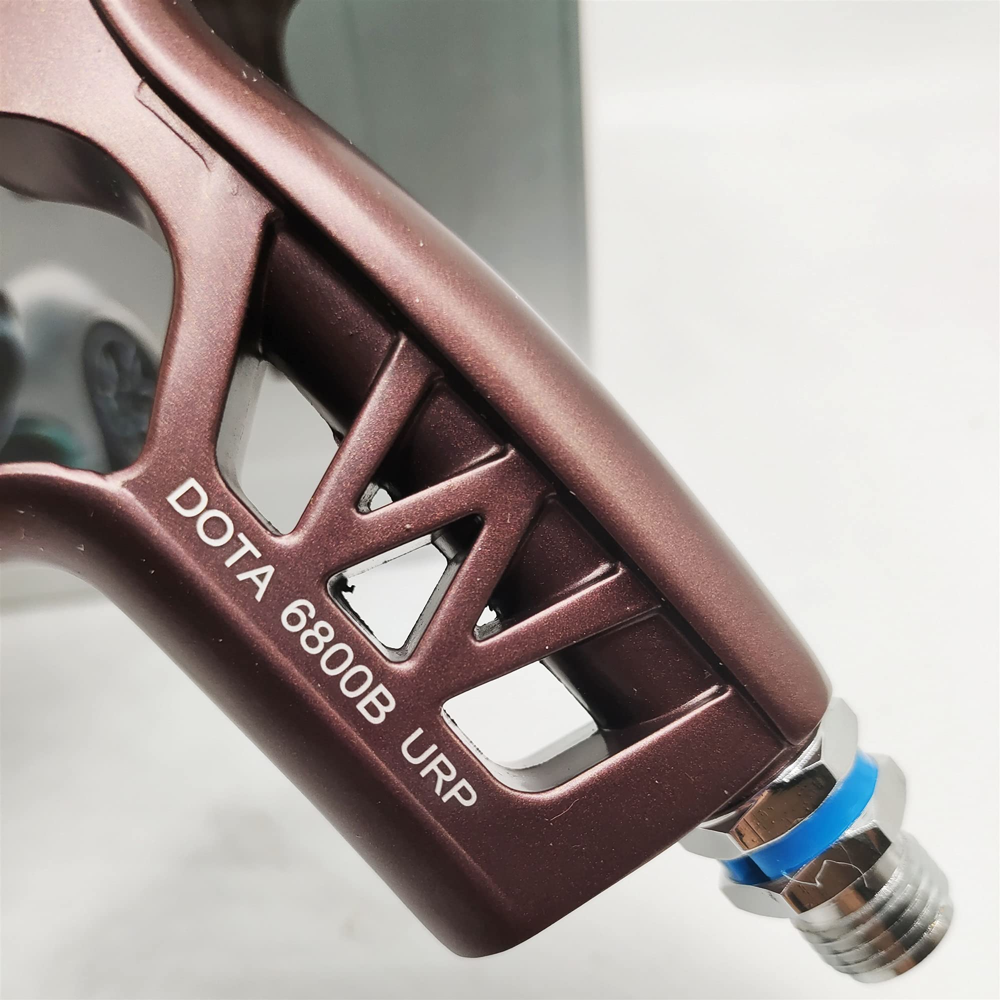 Pistola per verniciare HVLP 5000-6800B Pistola a spruzzo 1.3mm Pistola a spruzzo di Pittura a spruzzo di Pittura per Auto (Colore : Brown)