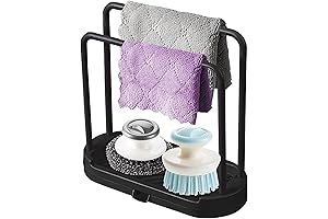 Dish Cloth Holder Rack Organizer Storage Solution