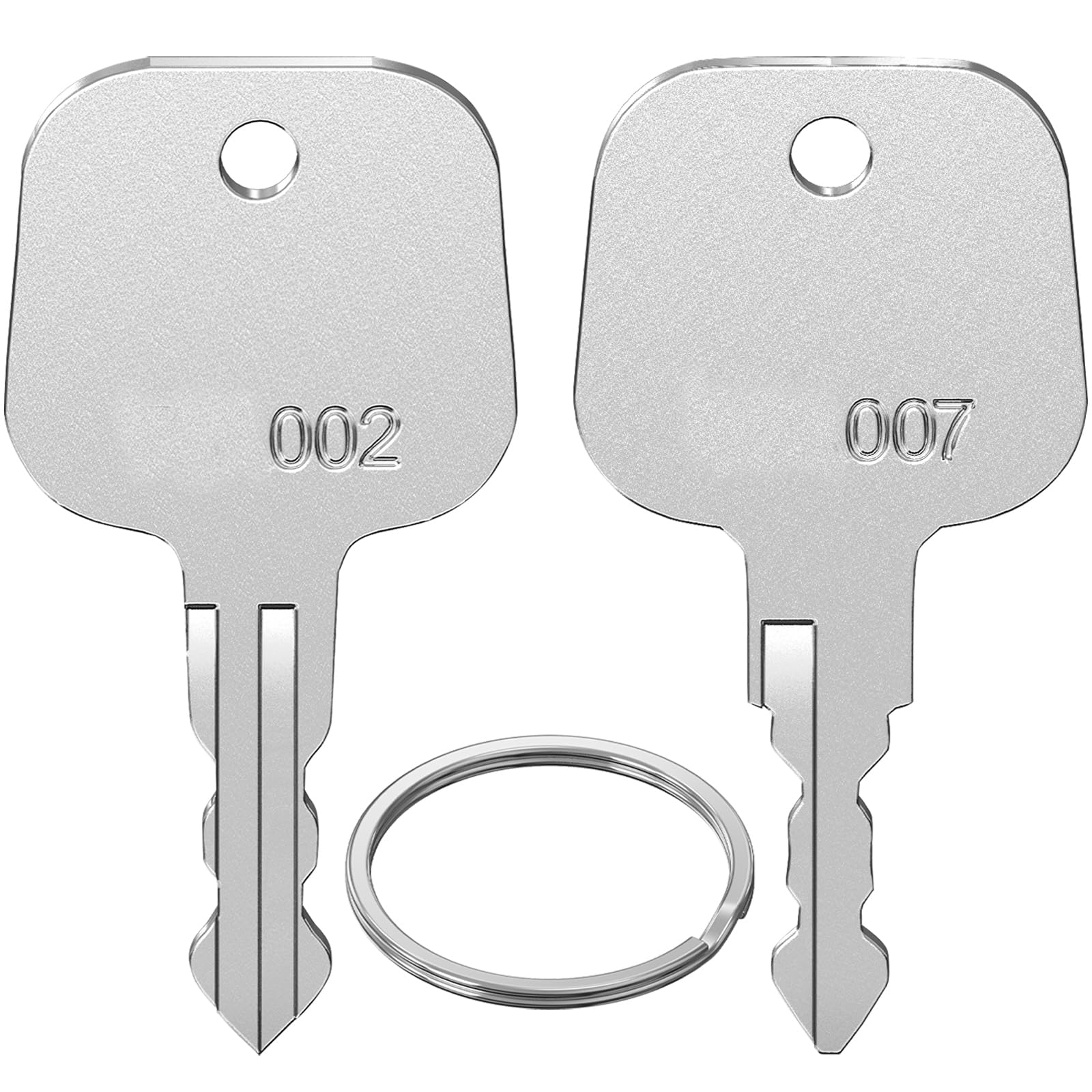 Clés Serrures Bagages TSA 002 007 GVSS 2 Pièces Clé De Voyage Pour Valise, Clé TSA007 TSA002 Pour Serrure Clé TSA Valise