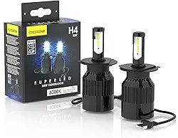 SUPER LED CODE H4 8000K