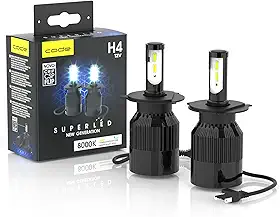 SUPER LED CODE H4 8000K