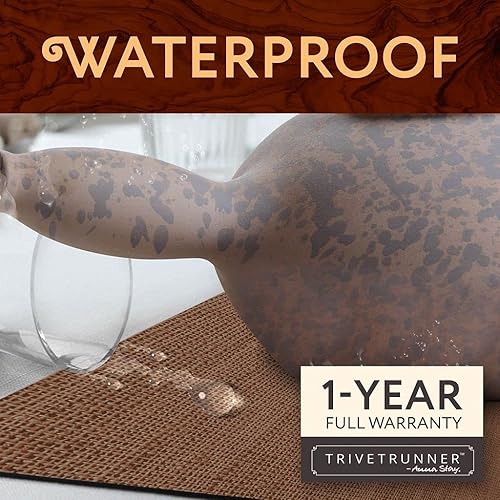 Miniatura 4 de Trivetrunner - Salvamanteles modulares decorativos con 6 manteles individuales y superficie resistente al calor para platos calientes, ollas y