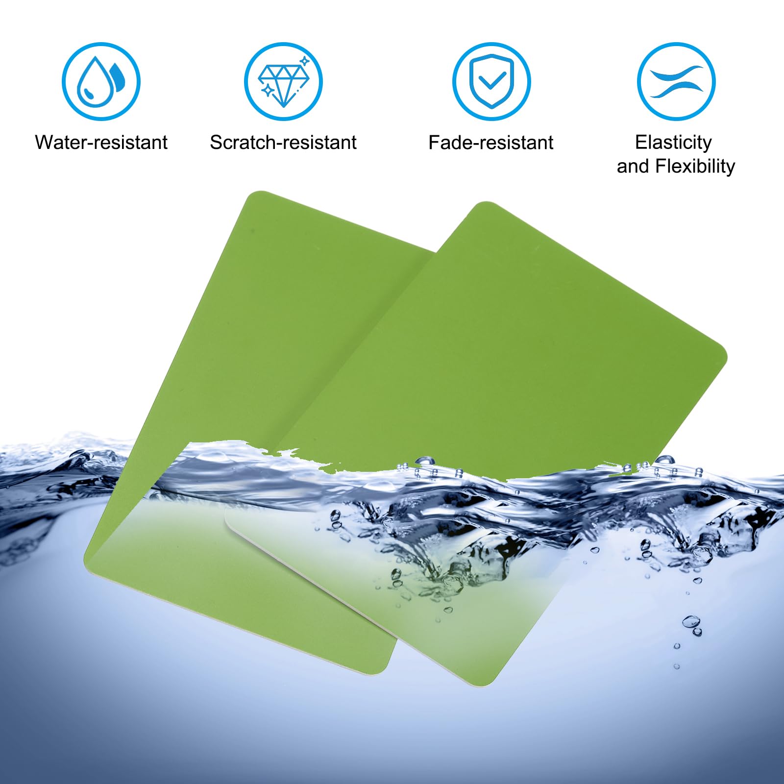 PATIKIL 20Pcs Inkjet PVC ID Cards - Image 3