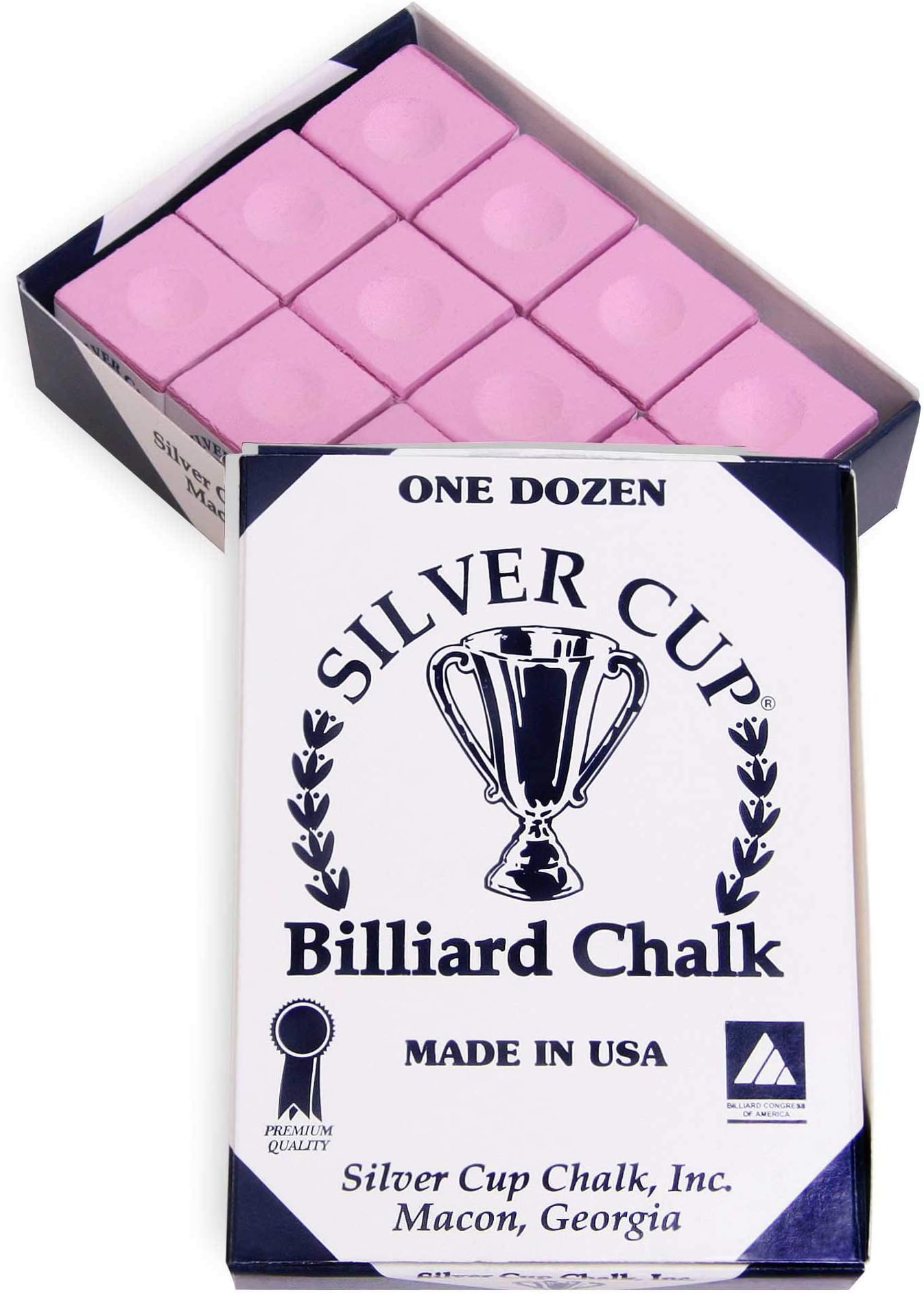 Billiard CHALK - ONE DOZEN
