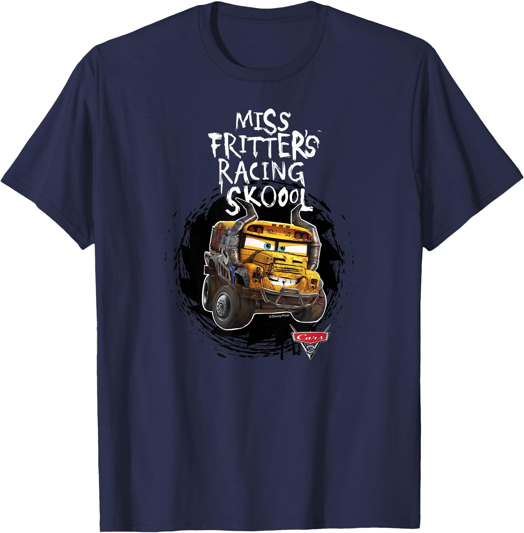 Cars - Miss Fritter's Racing Skoool T-Shirt